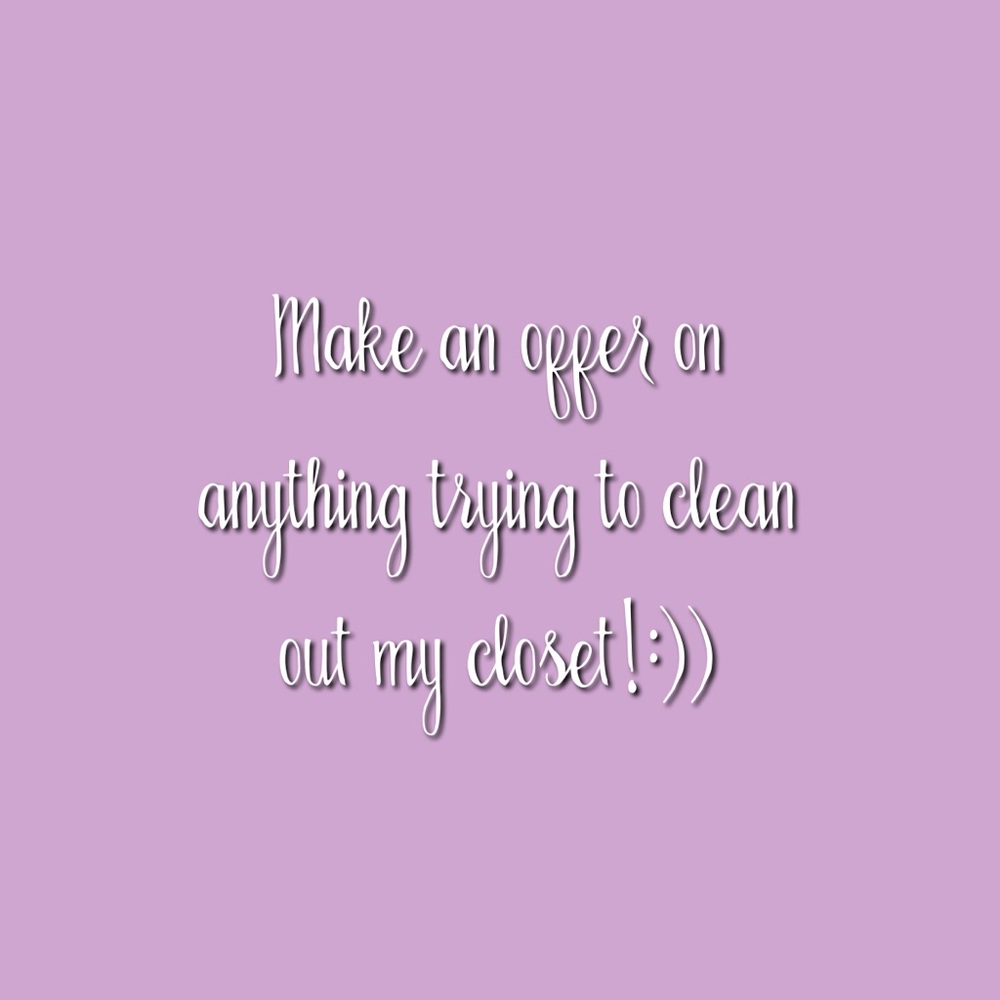 MAKE AN OFFER:)